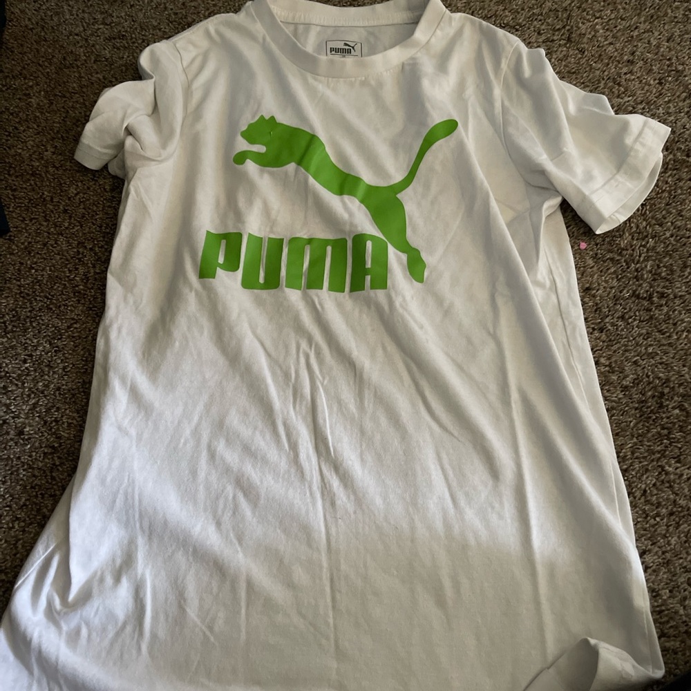 Puma shirt white 14/16